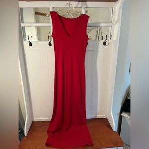 Great summer eve parties. Color is everything! Simple style red stretch. Sm